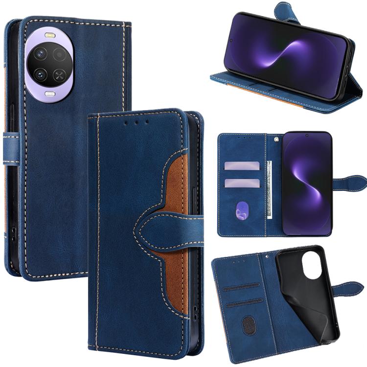 Custodia per telefono in pelle con fibbia magnetica Skin Feel, For Huawei Enjoy 90 Pro Max 5G, For Huawei Enjoy 90 Plus 5G, For Huawei nova 15 Ultra, For Huawei nova 15 Pro, For Huawei nova 15, For Huawei Mate 80 Pro Max 5G