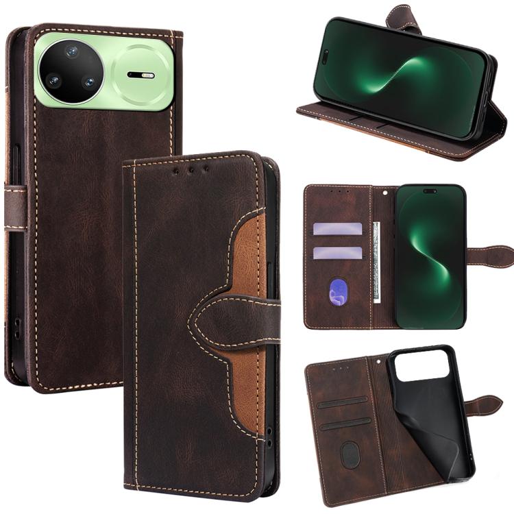 Custodia per telefono in pelle con fibbia magnetica Skin Feel, For Huawei Enjoy 90 Pro Max 5G, For Huawei Enjoy 90 Plus 5G, For Huawei nova 15 Ultra, For Huawei nova 15 Pro, For Huawei nova 15, For Huawei Mate 80 Pro Max 5G