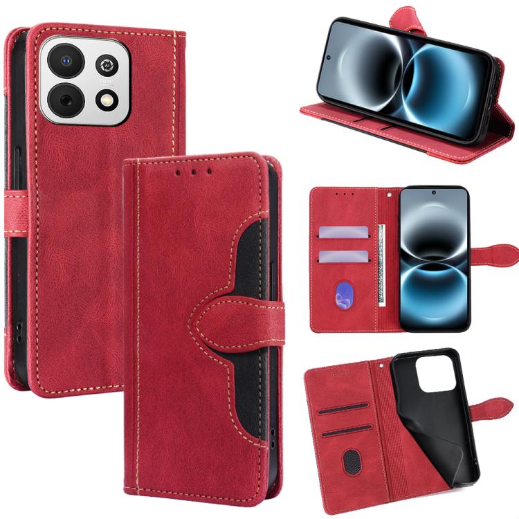 Custodia per telefono in pelle con fibbia magnetica Skin Feel, For Huawei Enjoy 90 Pro Max 5G, For Huawei Enjoy 90 Plus 5G, For Huawei nova 15 Ultra, For Huawei nova 15 Pro, For Huawei nova 15, For Huawei Mate 80 Pro Max 5G