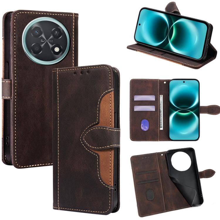 Custodia per telefono in pelle con fibbia magnetica Skin Feel, For Huawei Enjoy 90 Pro Max 5G, For Huawei Enjoy 90 Plus 5G, For Huawei nova 15 Ultra, For Huawei nova 15 Pro, For Huawei nova 15, For Huawei Mate 80 Pro Max 5G