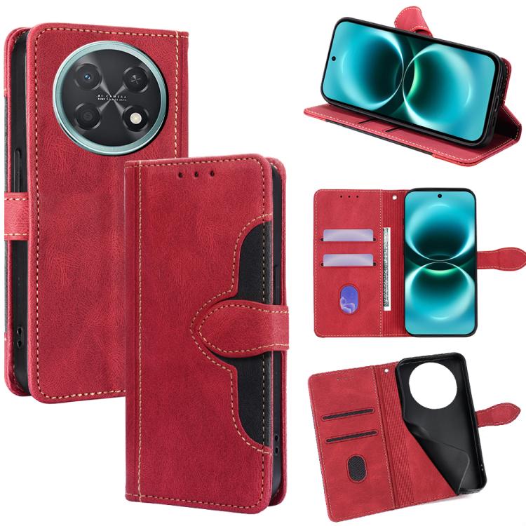 Custodia per telefono in pelle con fibbia magnetica Skin Feel, For Huawei Enjoy 90 Pro Max 5G, For Huawei Enjoy 90 Plus 5G, For Huawei nova 15 Ultra, For Huawei nova 15 Pro, For Huawei nova 15, For Huawei Mate 80 Pro Max 5G
