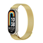 Cinturino per orologio Mijobs Milan in metallo magnetico in acciaio inossidabile, For Xiaomi Smart Band 10 / 9 / 8