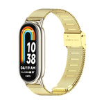 Cinturino per orologio in acciaio inossidabile con fibbia in metallo Mijobs Milan, For Xiaomi Smart Band 10 / 9 / 8