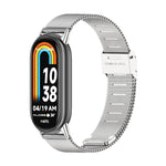 Cinturino per orologio in acciaio inossidabile con fibbia in metallo Mijobs Milan, For Xiaomi Smart Band 10 / 9 / 8