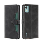 Custodia per telefono in pelle con fibbia magnetica Skin Feel, For Nokia C12, For Nokia C22, For Nokia C32, For Nokia G11 Plus, For Nokia C02 TA-1522