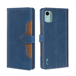 Custodia per telefono in pelle con fibbia magnetica Skin Feel, For Nokia C12, For Nokia C22, For Nokia C32, For Nokia G11 Plus, For Nokia C02 TA-1522