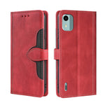 Custodia per telefono in pelle con fibbia magnetica Skin Feel, For Nokia C12, For Nokia C22, For Nokia C32, For Nokia G11 Plus, For Nokia C02 TA-1522