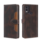 Custodia per telefono in pelle con fibbia magnetica Skin Feel, For Nokia C12, For Nokia C22, For Nokia C32, For Nokia G11 Plus, For Nokia C02 TA-1522