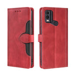 Custodia per telefono in pelle con fibbia magnetica Skin Feel, For Nokia C12, For Nokia C22, For Nokia C32, For Nokia G11 Plus, For Nokia C02 TA-1522
