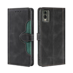 Custodia per telefono in pelle con fibbia magnetica Skin Feel, For Nokia C12, For Nokia C22, For Nokia C32, For Nokia G11 Plus, For Nokia C02 TA-1522