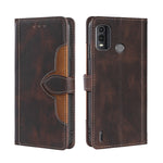 Custodia per telefono in pelle con fibbia magnetica Skin Feel, For Nokia C12, For Nokia C22, For Nokia C32, For Nokia G11 Plus, For Nokia C02 TA-1522