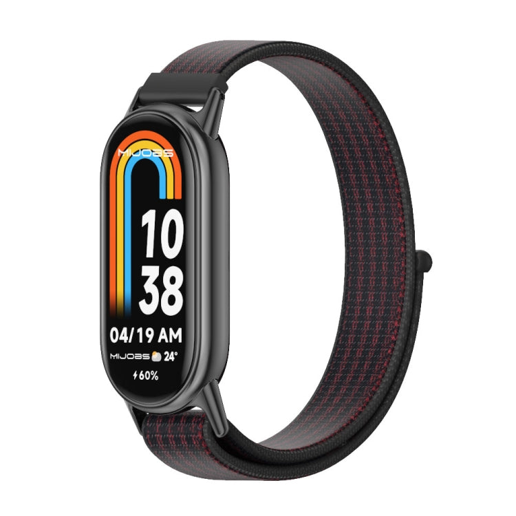 Cinturino per orologio in nylon traspirante Mijobs, For Xiaomi Smart Band 10 / 9 / 8