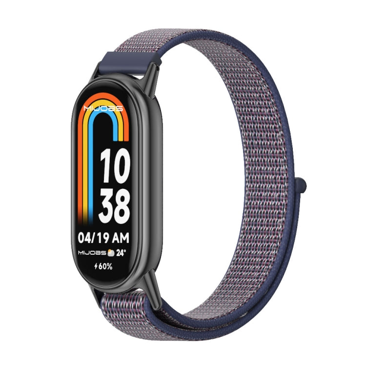 Cinturino per orologio in nylon traspirante Mijobs, For Xiaomi Smart Band 10 / 9 / 8