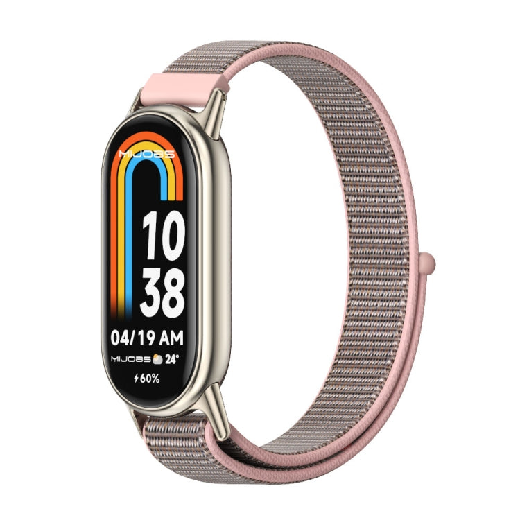 Cinturino per orologio in nylon traspirante Mijobs, For Xiaomi Smart Band 10 / 9 / 8