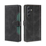 Custodia portafoglio in pelle con fibbia magnetica per Samsung
