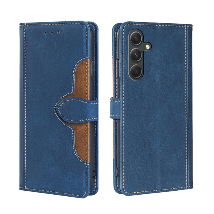 Custodia portafoglio in pelle con fibbia magnetica per Samsung