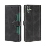 Custodia portafoglio in pelle con fibbia magnetica per Samsung