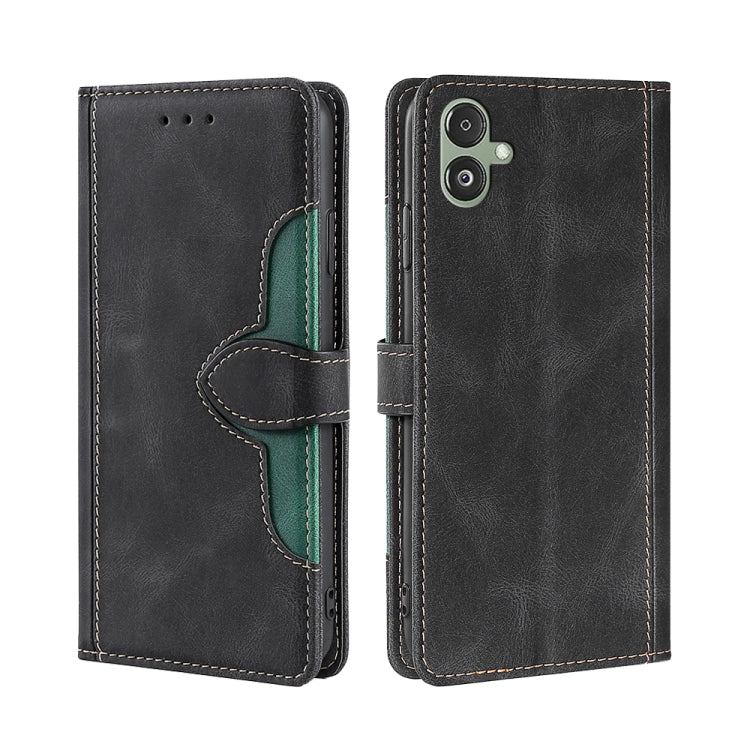 Custodia portafoglio in pelle con fibbia magnetica per Samsung