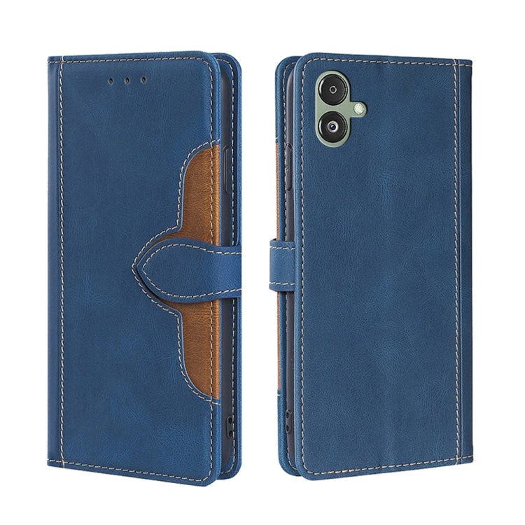 Custodia portafoglio in pelle con fibbia magnetica per Samsung