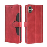 Custodia portafoglio in pelle con fibbia magnetica per Samsung