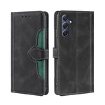 Custodia portafoglio in pelle con fibbia magnetica per Samsung