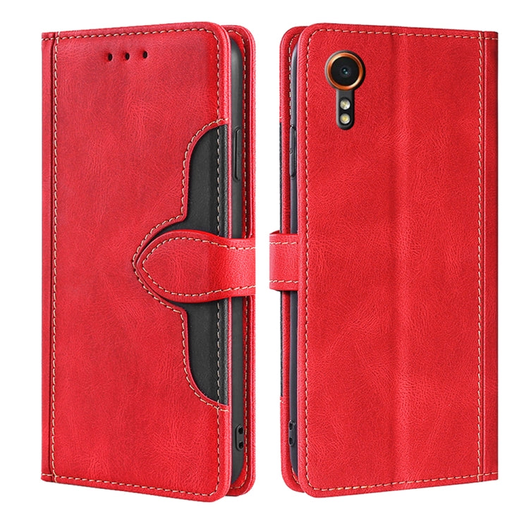Custodia portafoglio in pelle con fibbia magnetica per Samsung Ga