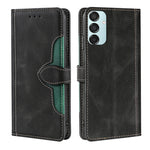 Custodia portafoglio in pelle con fibbia magnetica per Samsung Ga