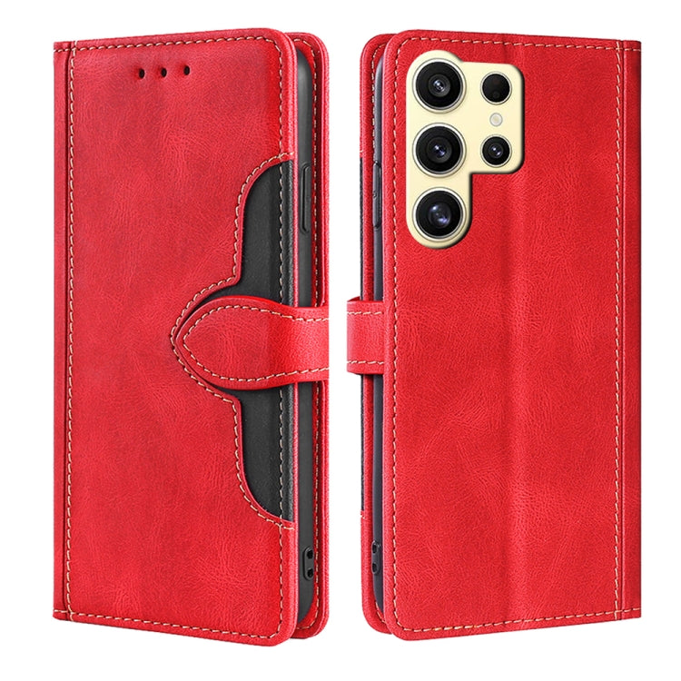 Custodia portafoglio in pelle con fibbia magnetica per Samsung Ga