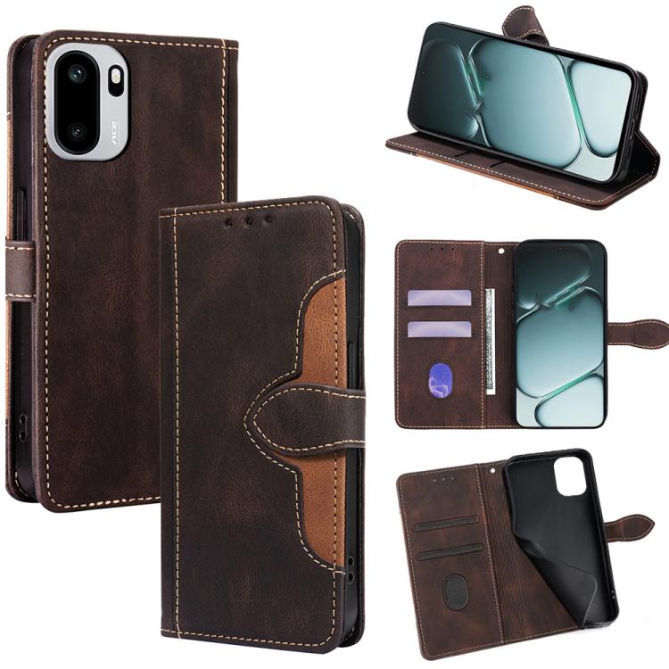 Custodia per telefono in pelle con fibbia magnetica Skin Feel, For OnePlus 15T 5G, For OnePlus Turbo 6 / 6V, For OnePlus Ace 6 5G, For OnePlus 15 5G, For OnePlus Ace 5 Ultra / Nord 5, For OnePlus Ace 5 Racing / Nord CE5