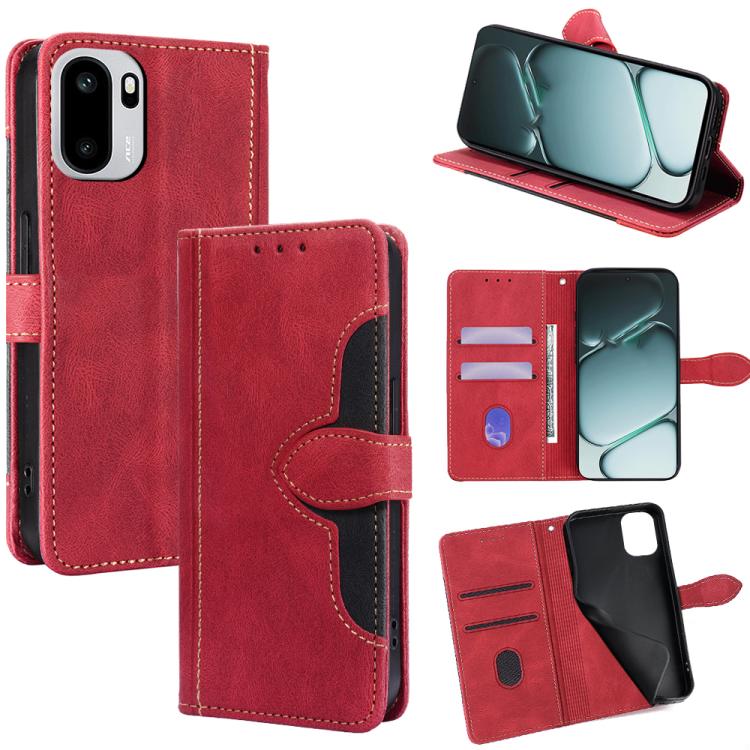 Custodia per telefono in pelle con fibbia magnetica Skin Feel, For OnePlus 15T 5G, For OnePlus Turbo 6 / 6V, For OnePlus Ace 6 5G, For OnePlus 15 5G, For OnePlus Ace 5 Ultra / Nord 5, For OnePlus Ace 5 Racing / Nord CE5