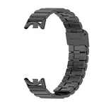 Cinturino per orologio in acciaio inossidabile con fibbia in bambù Mijobs, For Xiaomi Smart Band 10 / 9 / 8