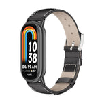 Cinturino per orologio in vera pelle Mijobs, For Xiaomi Smart Band 10 / 9 / 8