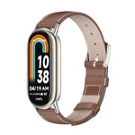 Cinturino per orologio in vera pelle Mijobs, For Xiaomi Smart Band 10 / 9 / 8