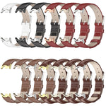 Cinturino per orologio in vera pelle Mijobs, For Xiaomi Smart Band 10 / 9 / 8