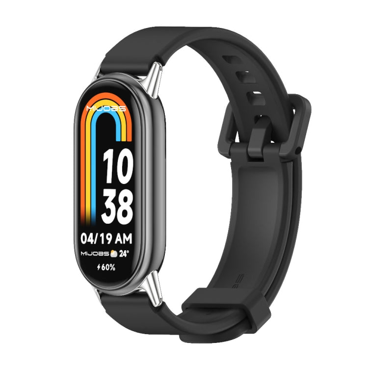 Cinturino per orologio traspirante in silicone Mijobs, For Xiaomi Smart Band 10 / 9 / 8