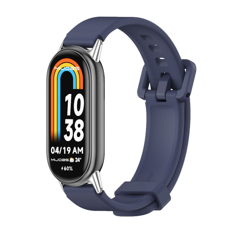 Cinturino per orologio traspirante in silicone Mijobs, For Xiaomi Smart Band 10 / 9 / 8