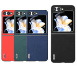 Custodia in pelle per Samsung Galaxy Z Flip6 e Z Fold6
