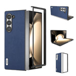 Custodia in pelle per Samsung Galaxy Z Flip6 e Z Fold6