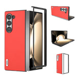 Custodia in pelle per Samsung Galaxy Z Flip6 e Z Fold6