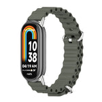 Cinturino per orologio traspirante in silicone marino Mijobs, For Xiaomi Smart Band 10 / 9 / 8