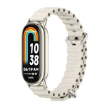 Cinturino per orologio traspirante in silicone marino Mijobs, For Xiaomi Smart Band 10 / 9 / 8