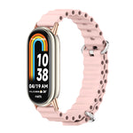Cinturino per orologio traspirante in silicone marino Mijobs, For Xiaomi Smart Band 10 / 9 / 8