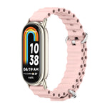 Cinturino per orologio traspirante in silicone marino Mijobs, For Xiaomi Smart Band 10 / 9 / 8
