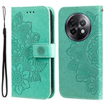 Custodia per telefono in pelle goffrata con fiori a 7 petali, For Realme 13+, For Realme 13 Pro / 13 Pro+ / P1 Pro Global, For Realme GT 6 / GT Neo6 SE, For Realme C63 / C61  / Note 60