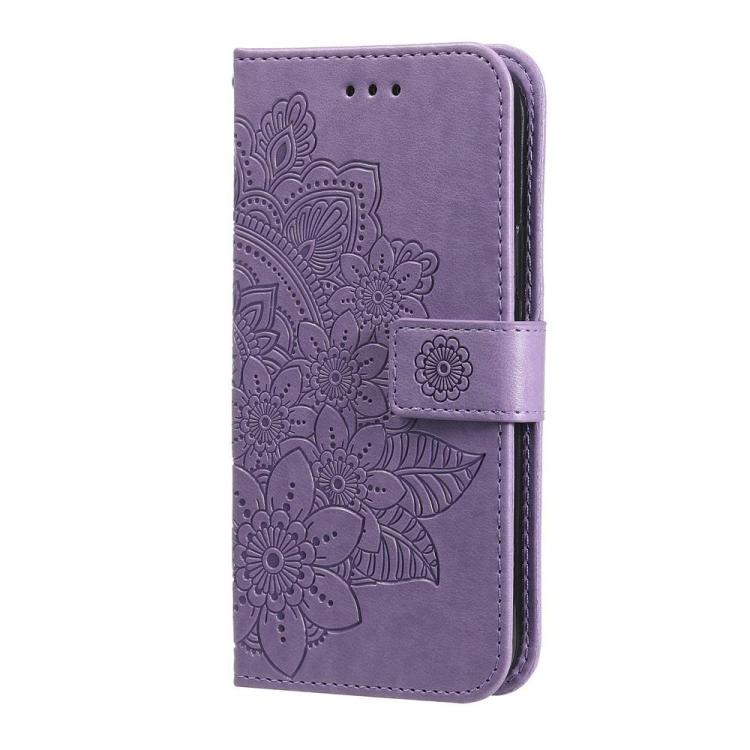 Custodia per telefono in pelle goffrata con fiori a 7 petali, For Realme 15T 5G, For Realme Narzo 80 Lite 4G / C71 India, For Realme 15 5G / Realme 15 Pro 5G, For Realme C71 4G / C75 4G / 5G / 14x