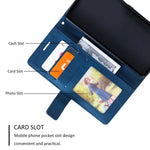 Custodia portafoglio in pelle flip per Samsung Galaxy S23 FE 5G