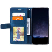 Custodia portafoglio in pelle flip per Samsung Galaxy S24+ 5G