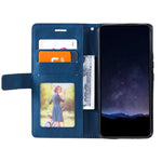 Custodia portafoglio in pelle flip per Samsung Galaxy Xcover7