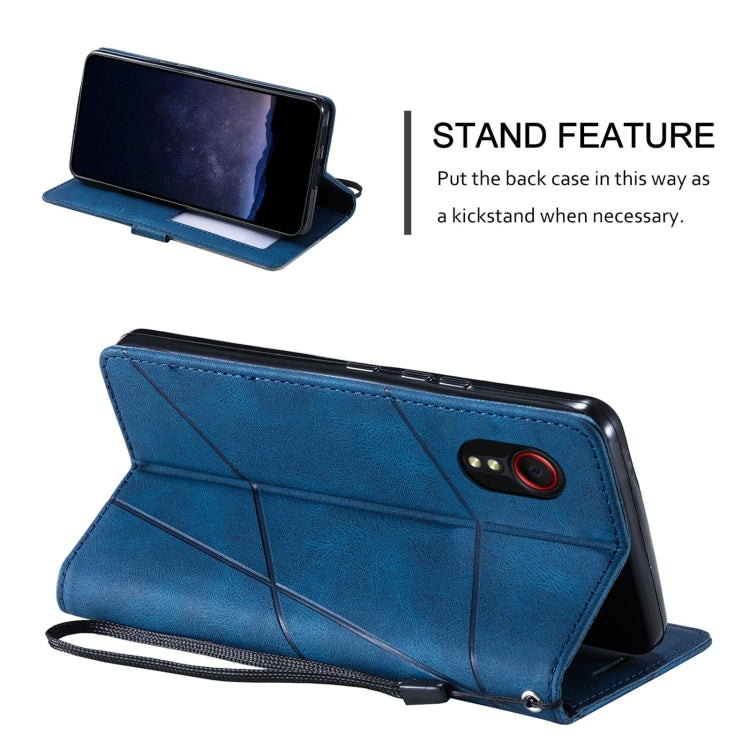 Custodia portafoglio in pelle flip per Samsung Galaxy Xcover7