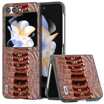 Custodia in pelle per Samsung Galaxy Z Flip6